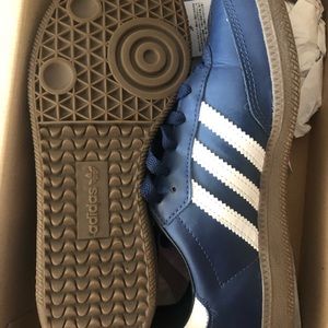 Adidas Samba dark blue women’s size 6 men’s size 4.5